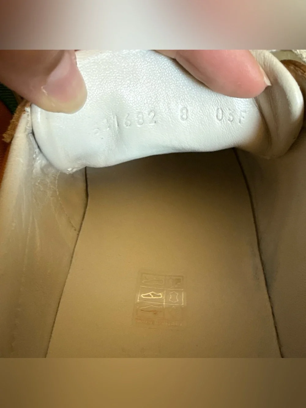 Gucci G74 Web Yellow Sneakers Men’s Size 8 Style 521682